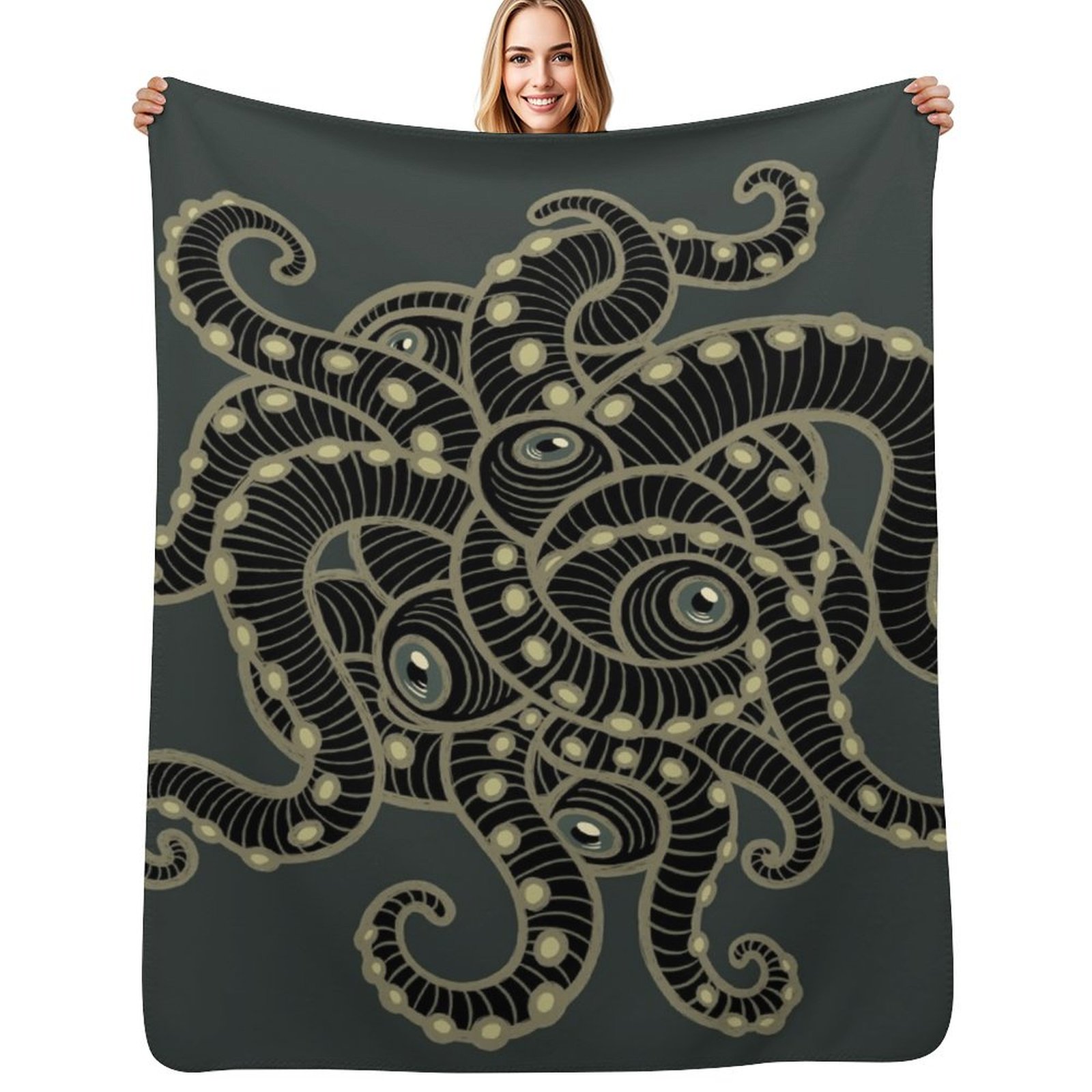 Luxury Lifestyle Travel - Couverture décorative Cthulhu Lifestyle, couverture à