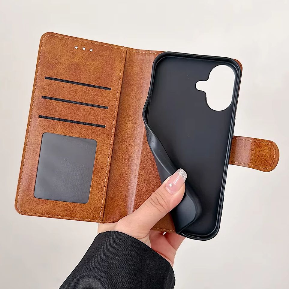 Étui portefeuille en cuir PU p - Leather Card Wallet avis et prix